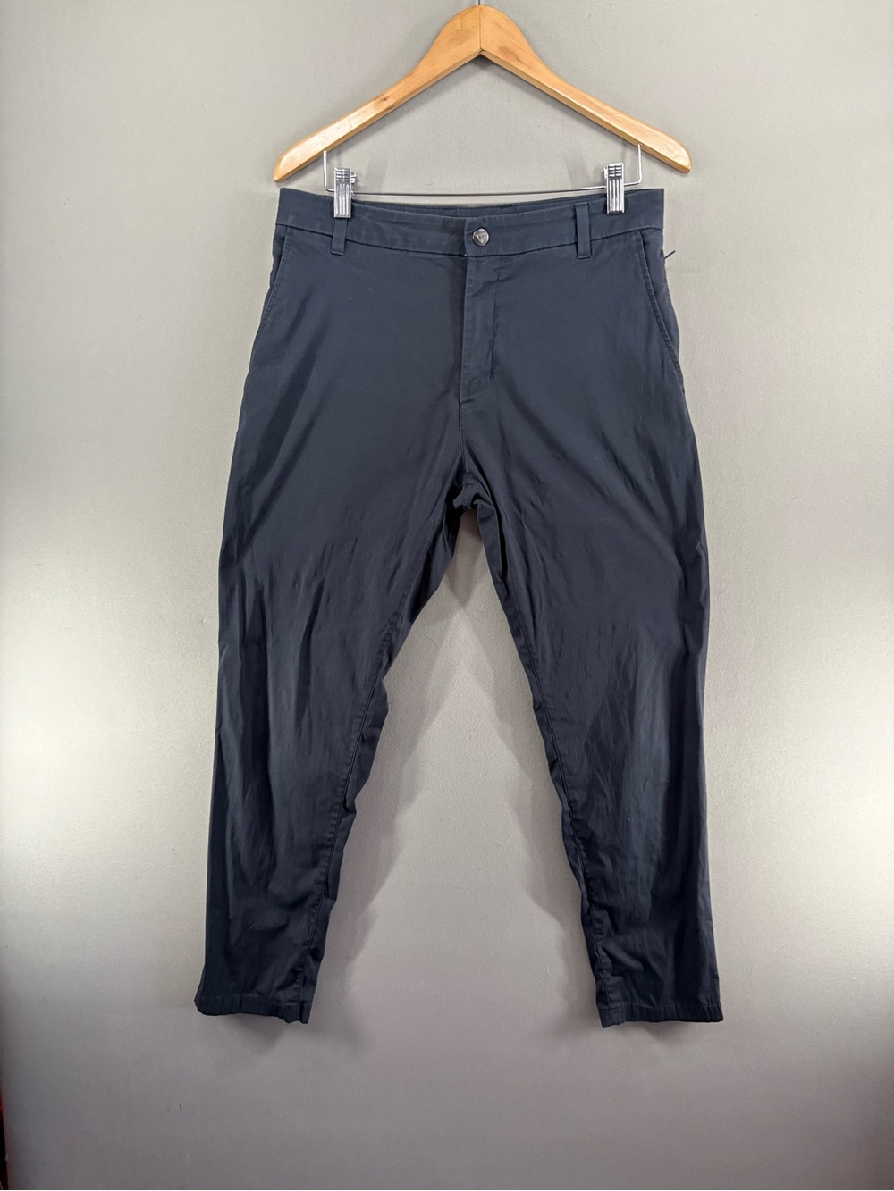 Birddogs Pants Mens 32X30 Black Chino Boomstick Stretch Performance Zip Pocket